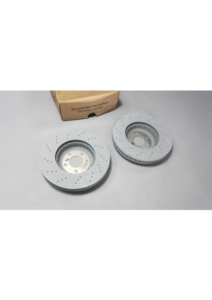 Mercedes Cle C236 A236 Spor Delik Ön Fren Diski Takım 342MM fırsatları