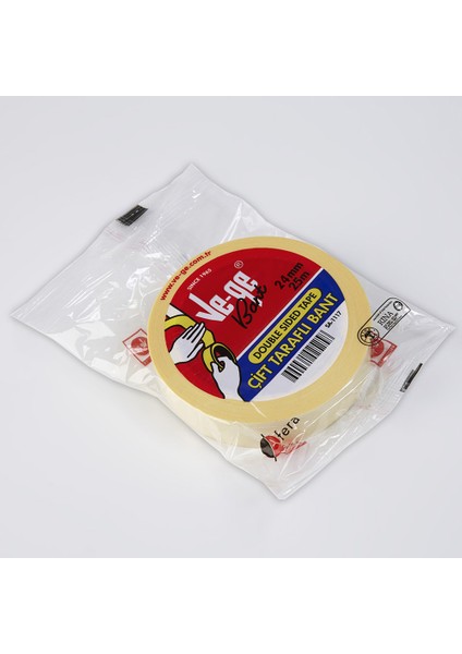 Vege Çift Taraflı Bant Askılı 24X25 mt