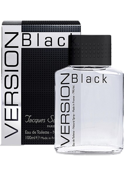 Jacques Saint Pres Version Black Edt Erkek Parfüm 100 ml