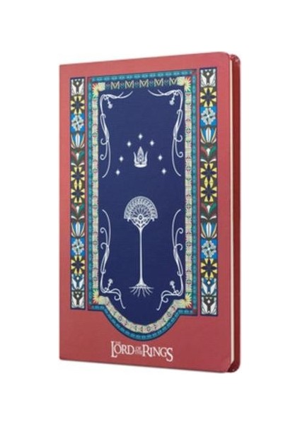Mabbels Sert Kapak Butik Defter Lotr Maden Kapı Kırmızı 80 Yp 15X21 DFT-388067