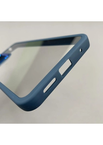 Samsung A22 Uyumlu Metal Kamera Çerçeveli Kılıf modelleri