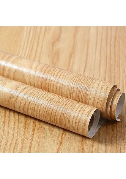 Ahşap Görünümlü Duvar Kağıdı Kendinden Yapışkanlı 5 Metre fiyatları