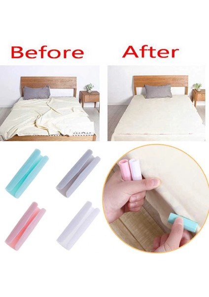 Yatak Yorgan Çarşaf Klipsi 12 Adet Kaydırmaz Çok Amaçlı Tutucu (4887) fiyatları