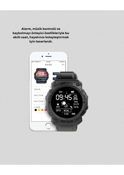 Yeni Nesil Akıllı Saat – Nabız Ölçer, Uyku Takip, Bluetooth Uyumlu, Şık Tasarım fırsatları