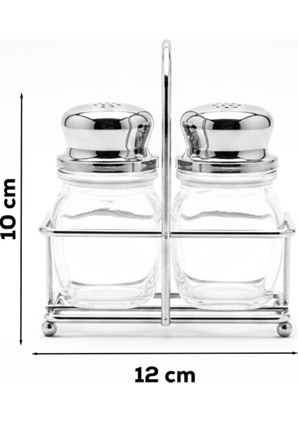 PBT-568 2li Metal Standlı Akrilik Tuzluk Biberlik Seti modelleri