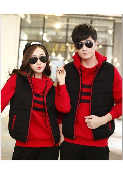 Günlük Kışlık Sevgili Eşofman Tekli Kadın Takım