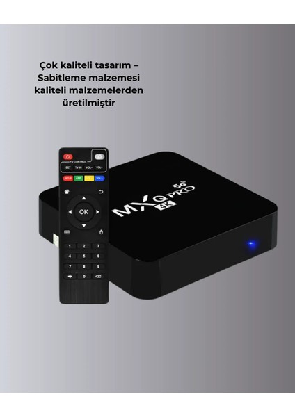 Android Tv Box 4K – 2gb Ram 16GB Rom, Kablosuz Wi-Fi Medya Oynatıcı indirimleri