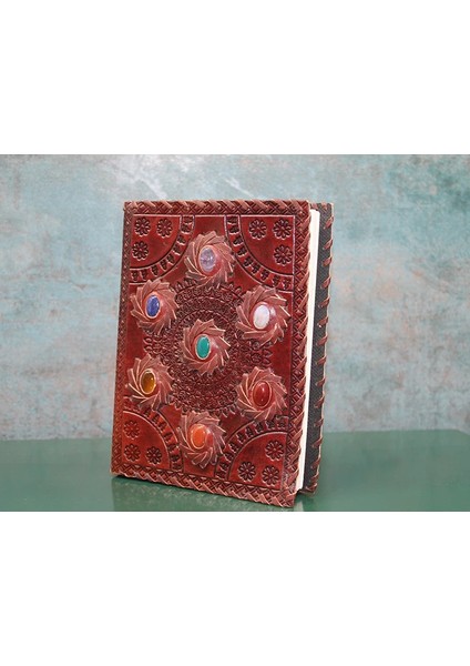 Taşlı Deri Defter KSK3144