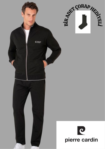 Mevsimlik Fermuarlı & Cepli Düz Paça Eşofman Takımı TH0CLVR20PCVR