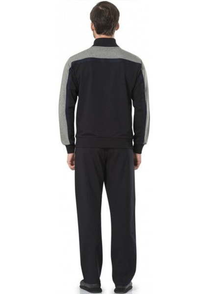 Erkek Dik Yaka Fermuarlı Alt Üst Cepli Eşofman Takımı modelleri