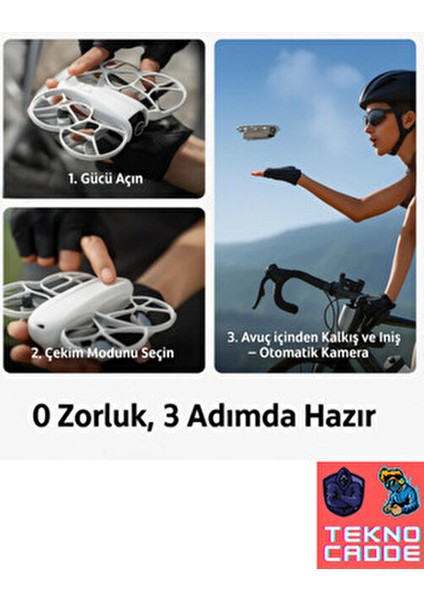 S11 Mini Neo 50M Uçuş Mesafesi Kumandalı Drone indirimleri