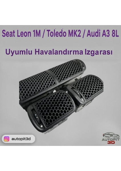 Seat Leon 1m / Toledo Mk2 / Audi A3 8l Uyumlu Havalandırma Izgarası