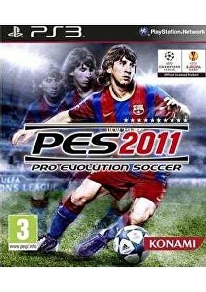 2.el Ps3 Pes 2011 %100 Oyun(Teşhir)