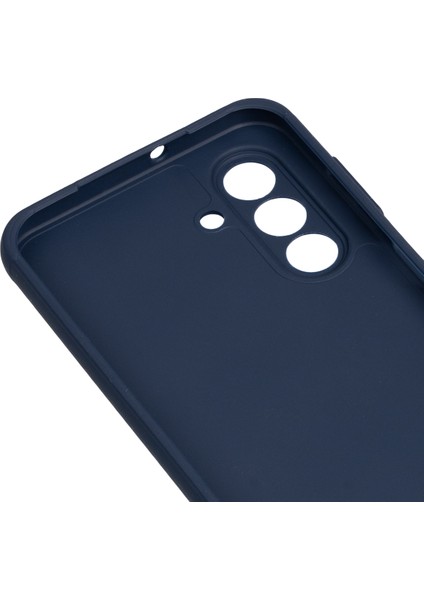 Galaxy A17 Kılıf Zore Biye Silikon - Mavi