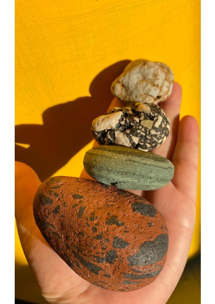 Kozmi̇k Doku-Doğal Taş (Özel Dekoratif Doğal Desenli Taş Seti)