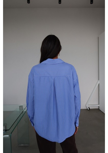 Çizgili Fiyonk Detaylı Gömlek fırsatları