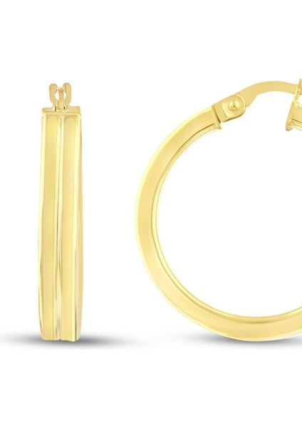 Altın Halka Küpe - 14K fiyatları