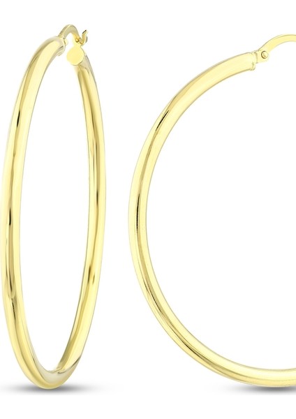 Altın Halka Küpe - 14K fiyatları