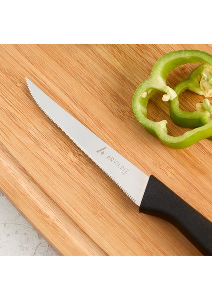 Primo Lazer Sebze Bıçağı Siyah 11 cm fiyatları