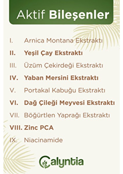 Gözenek Sikilastirici, Arindirici Etki, Canlandiran, Cilt Yenileyici Arnika Montana Özlü Tonik 100ML