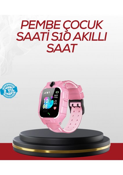 S10 Akıllı Çocuk Saati Konum Takip ve Güvenlik Özellikli