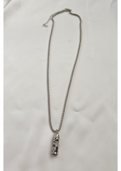 Ince Zincir Gümüş Renk Kolye fiyatları