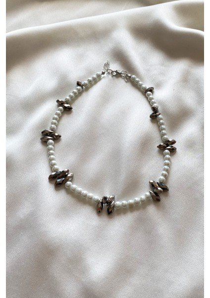 Işıltılı Inci Kolye modelleri