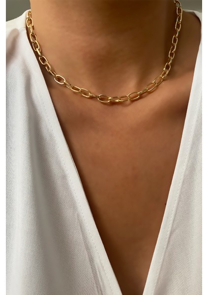 Gold Klasik Zincir Kolye