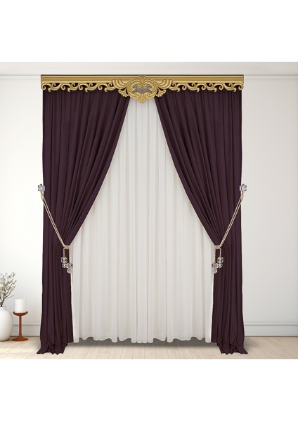 Özel Yapım Dekoratif Perde Bağı Renso Braçol Takım fırsatları