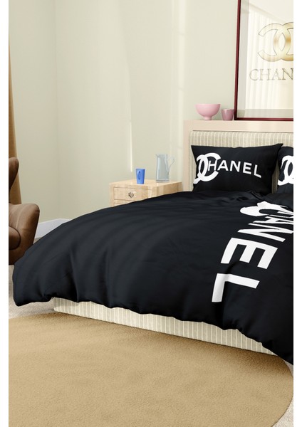 Nevresim Takımı Çift Kişilik Pamuklu Saten Kumaş 6 Parça 3D Dijital Baskı Duvet Cover Set Model No: modelleri