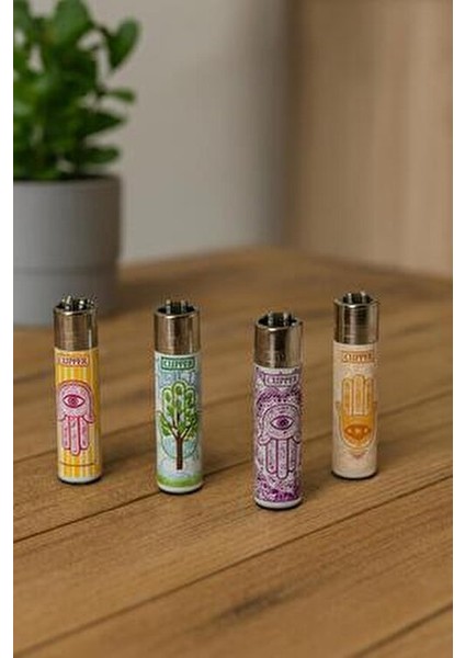 Clipper Luxury Gift Edition – 4’lü Özel Koleksiyon Çakmak Seti