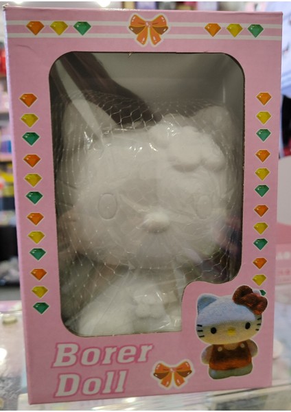 Hello Kitty Kendin Yap Mozaik Resim Boncuk Işleme Seti Figür