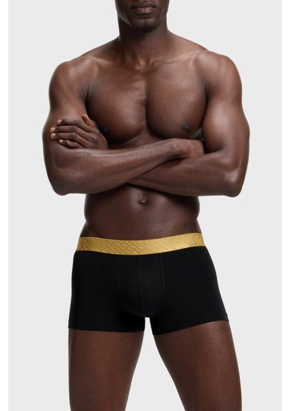 Pamuklu Logolu 3 Pack Boxer Erkek Boxer 50546808 970 fırsatları