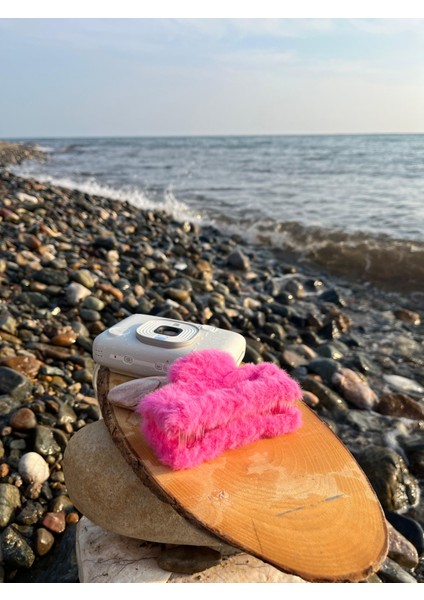 Pembe Renk Peluş Mandal Toka modelleri