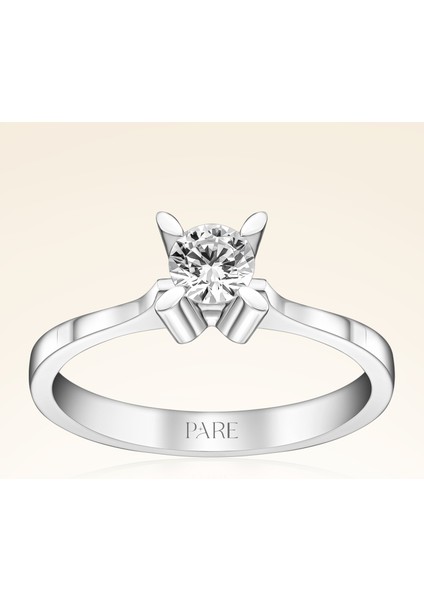 I Renk 0,30 Karat Hrd Sertifikalı Tektaş Pırlanta Yüzük fiyatları