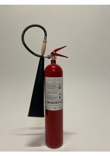 5 Kg(Co2) Karbondioksitli Yangın Söndürme Cihazı fiyatları