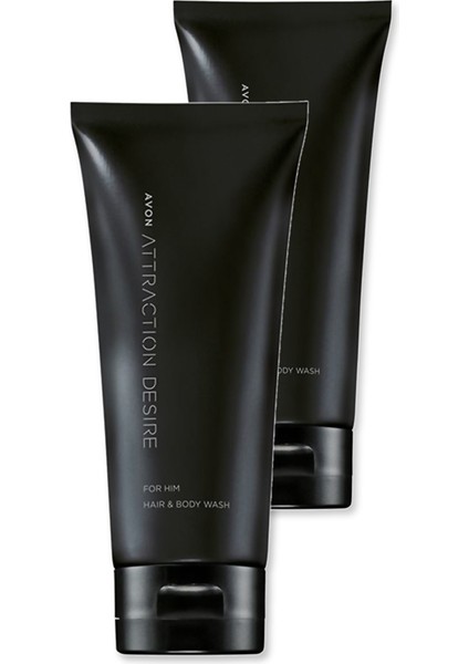 Attraction Saç ve Vücut Şampuanı - 200ML Ikili Set