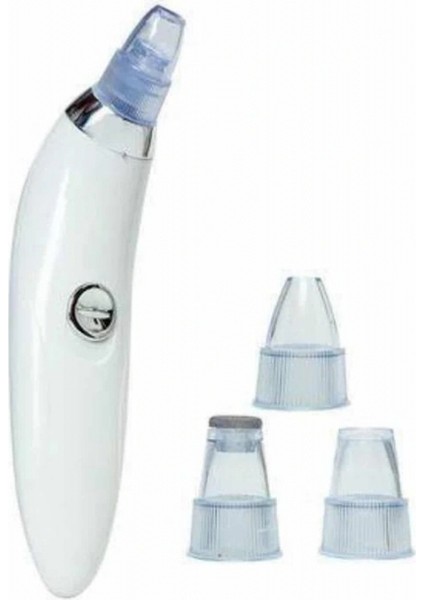 Siyah Nokta Temizleme Cihazı 4 Başlıklı Vakumlu Pilli Ölü Deri Arındırma fırsatları