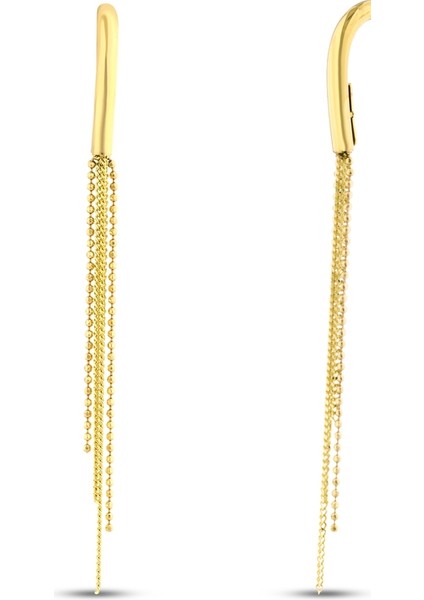 Tasarım Altın Küpe - 14K fiyatları