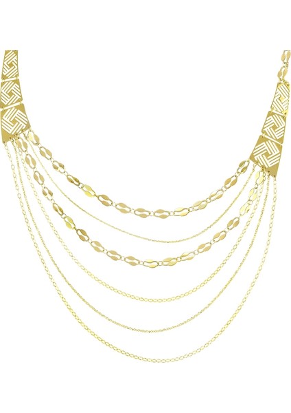 Altın Tasarım Kolye - 14K fiyatları