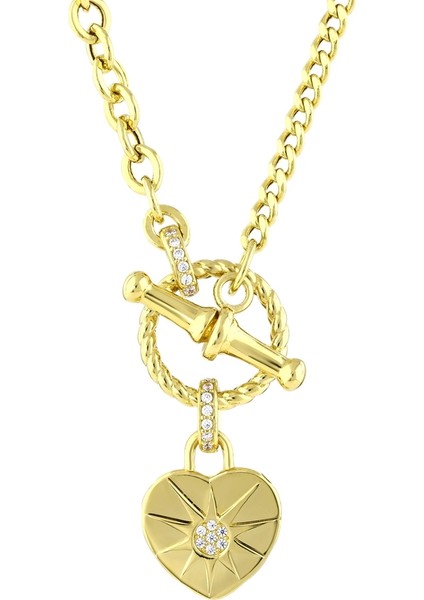 Kalp Figürlü Altın Kolye - 14K fiyatları