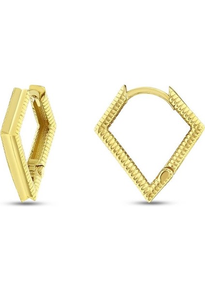 Tasarım Altın Küpe - 14K