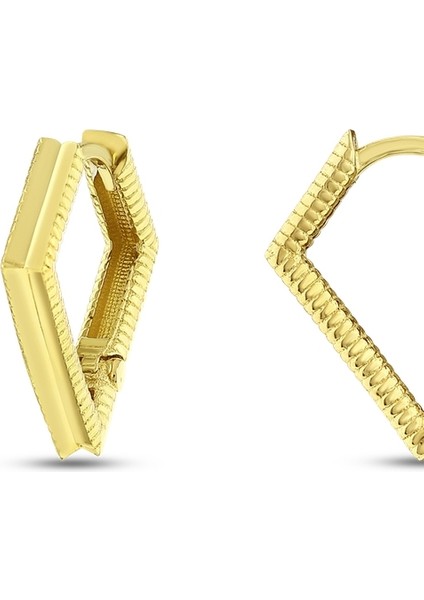 Tasarım Altın Küpe - 14K fiyatları