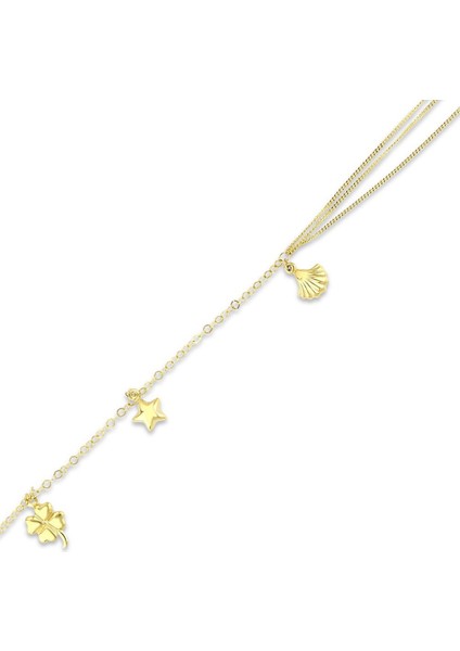 Altın Tasarım Halhal - 14K fiyatları