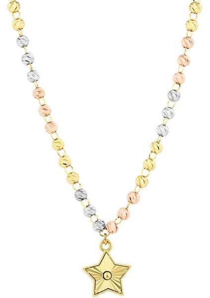 Altın Yıldız Kolye - 14K