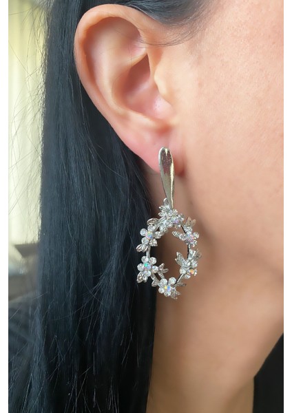 Zirkon Taşlı Abiye Küpe fiyatları