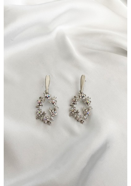 Zirkon Taşlı Abiye Küpe modelleri