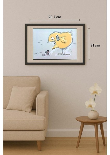 Chenzov Lev 29X21CM Orijinal Karikatür Tablo fiyatları