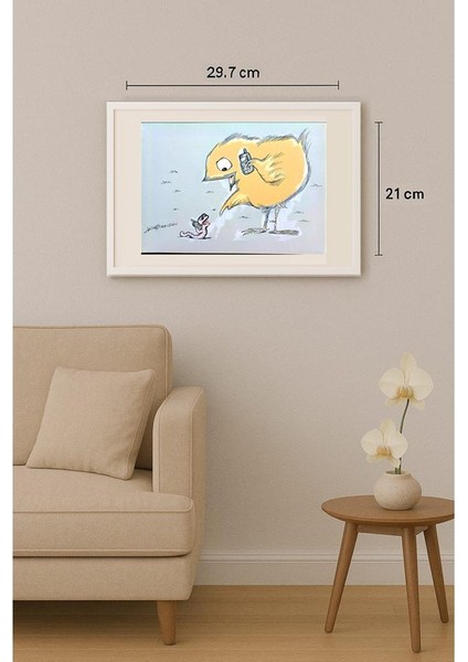 Chenzov Lev 29X21CM Orijinal Karikatür Tablo indirimleri