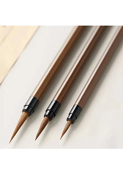 Tahrir Fırça Seti, Çini, Seramik, Tezhip, Minyatür, Çiçek Boyama, Resim 11 Adet-Set